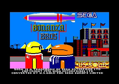 Bonanza Bros screenshot 4 for Sega Master System